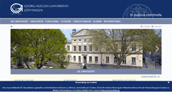 Desktop Screenshot of jura-goettingen.de